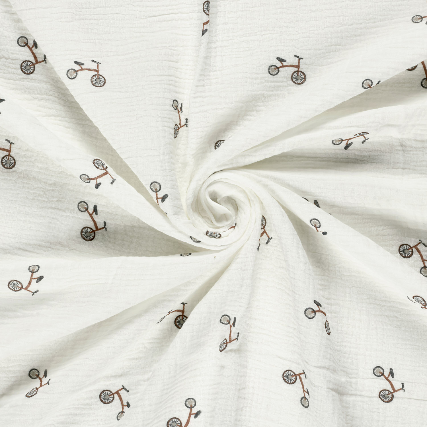 Musselin BMX Rad - creme