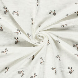 Musselin BMX Rad - creme