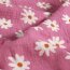 Musselin Margeriten - hellpink