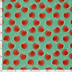 Musselin Äpfel - smaragdgrün