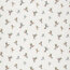 Baumwollpopeline bunte Kolibris - creme