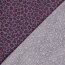 Baumwollpopeline Leo - violett