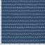 Baumwollpopeline Wellenstreifen - jeansblau