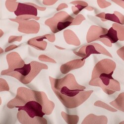 Baumwolljersey Leo - hellrosa/altrosa