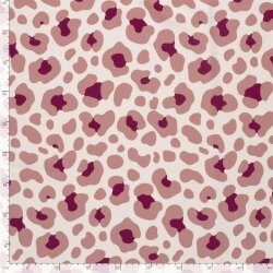 Baumwolljersey Leo - hellrosa/altrosa