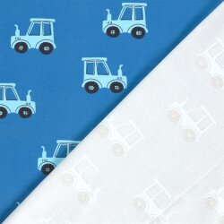 Baumwolljersey Trecker - indigo