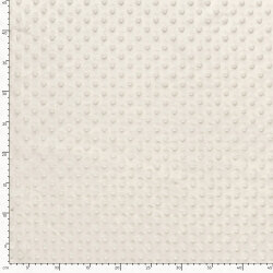 Minky Fleece *Marie* Uni - wollweiß