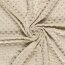 Minky Fleece *Marie* Uni - hellbeige