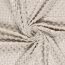 Minky Fleece *Marie* Uni - cremebeige