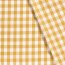 Baumwollpopeline garngefärbt Vichy Karo 18mm - senf