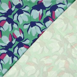 Baumwollsatin Blumen