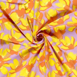 Baumwollsatin Blumen