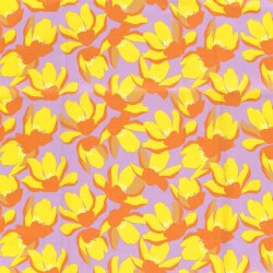 Baumwollsatin Blumen