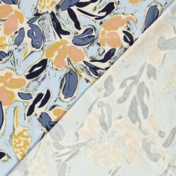 Baumwollsatin Blumen