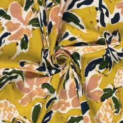 Baumwollsatin Blumen