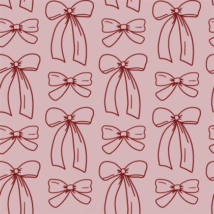 0,6 Meter - French Terry Digital Schleifen - altrosa