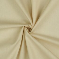 0,8 Meter - Baumwollpopeline *Vera* Uni - hellnatur