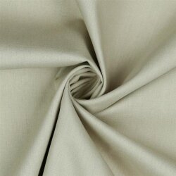 1 Meter - Baumwollpopeline *Vera* Uni - sand