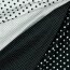 2 Meter - Baumwollpopeline 2mm Punkte - schwarz
