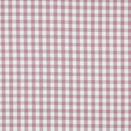 2 Meter - Baumwollpopeline garngefärbt - Vichy Karo 10mm *Vera* - malve