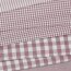 2 Meter - Baumwollpopeline garngefärbt - Vichy Karo 10mm *Vera* - malve