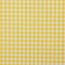 1,7 Meter - Baumwollpopeline garngefärbt - Vichy Karo 10mm *Vera* - gelb