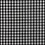 1 Meter - Baumwollpopeline garngefärbt - Vichy Karo 10mm *Vera* - schwarz