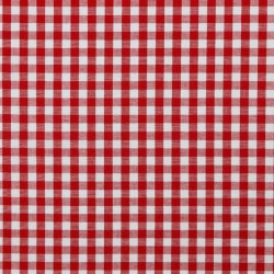 2 Meter - Baumwollpopeline garngefärbt - Vichy Karo...