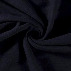 0,6 Meter - Baumwollfleece *Marie* - dunkelblau