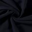 0,6 Meter - Baumwollfleece *Marie* - dunkelblau