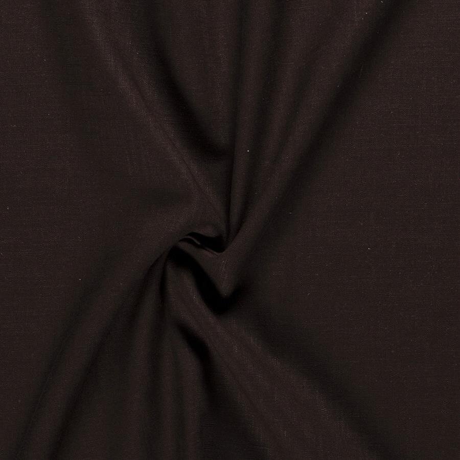 0,9 Meter - Leinen *Marie* Uni - dunkelbraun