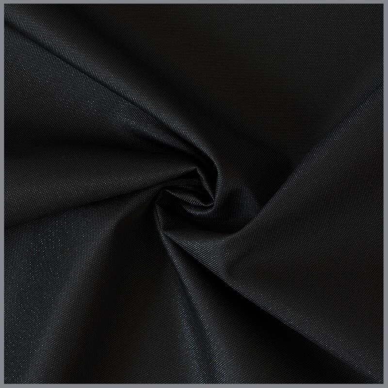 0,9 Meter - Outdoorstoff Panama *Wasserdicht* - schwarz