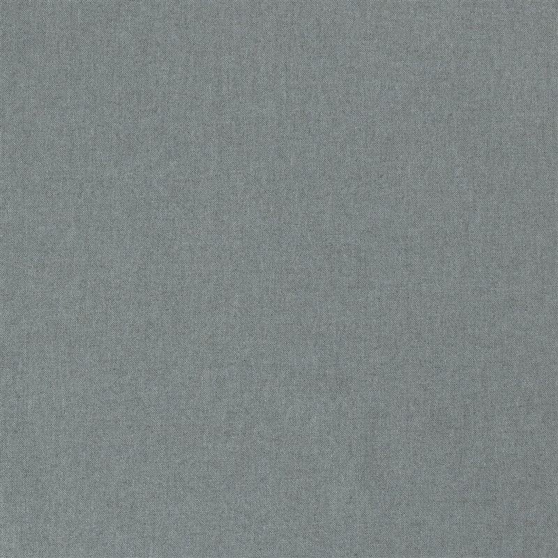 0,9 Meter - Interieurstoff Leinen-Optik Uni - dunkelmint
