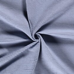 0,7 Meter - Waffelpiqué *Marie* 6mm Uni - hell...