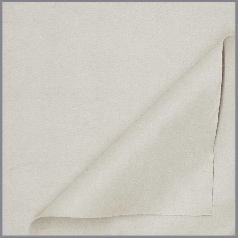 1,2 Meter - Filz 1,5mm - creme