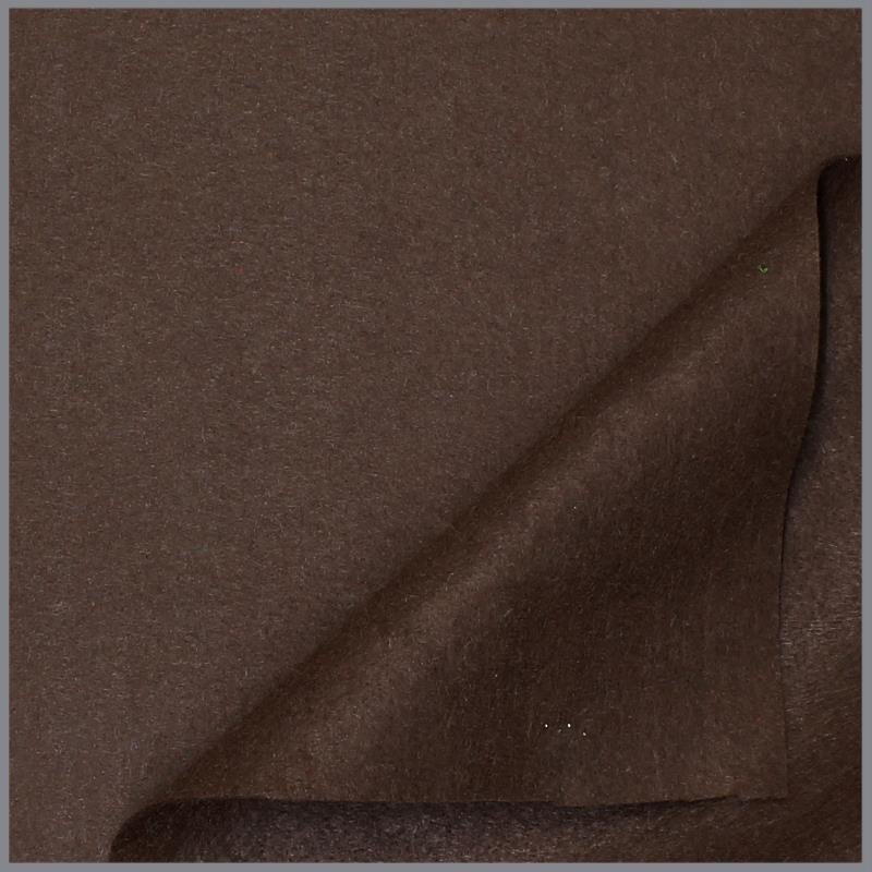 0,9 Meter - Filz 1,5mm - braun