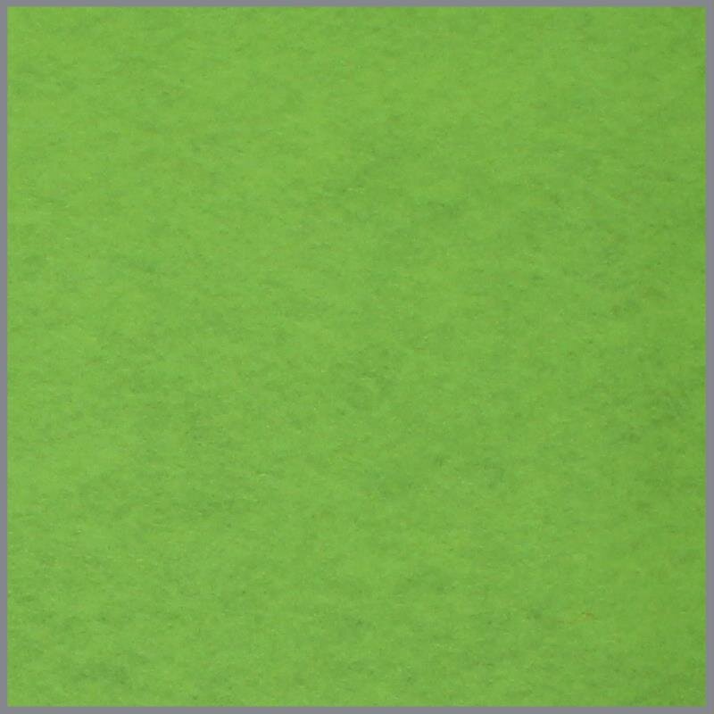 0,6 Meter - Filz 3mm - hellgrün