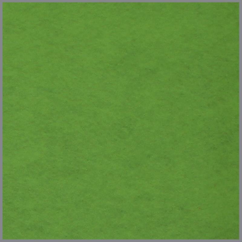 0,6 Meter - Filz 3mm - kiwigrün