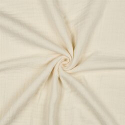 0,8 Meter - Dreilagiger Baumwoll Musselin Bio~Organic -...