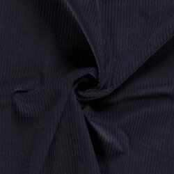 0,9 Meter - Breitcord *Marie* grob Uni - nachtblau