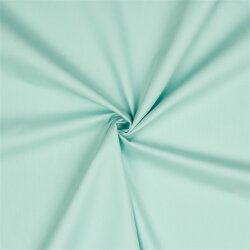 0,9 Meter - Baumwollpopeline *Vera* Uni - hellmint