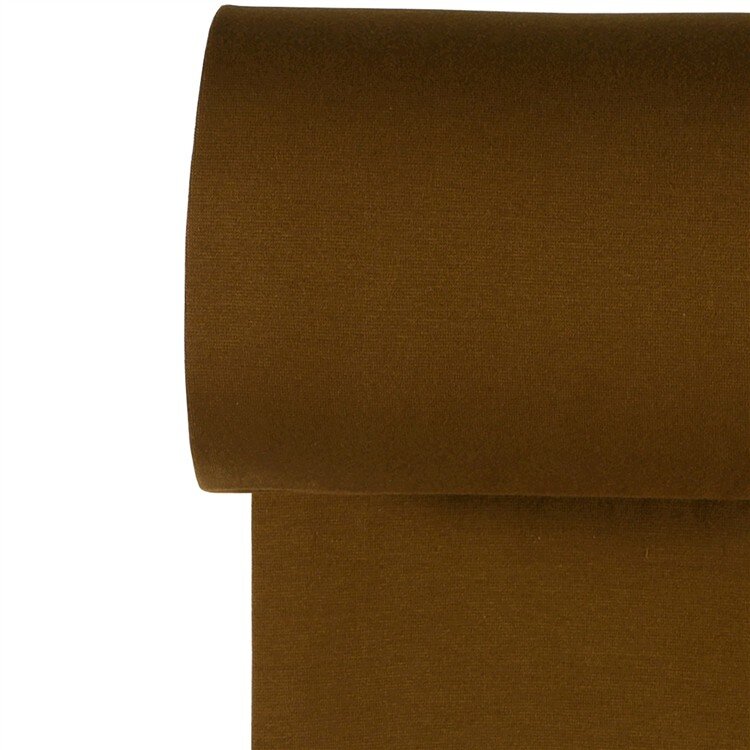 0,6 Meter - Strickbündchen *Bibi* - braun