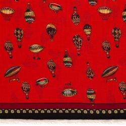 0,9 Meter - Crêpe Chiffon Heißluftballons...