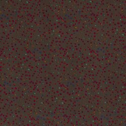 0,8 Meter - Chiffon Punkte taupe