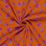 Baumwolljersey Fräulein von Julie Digital Leotupfen - orange/fuchsia
