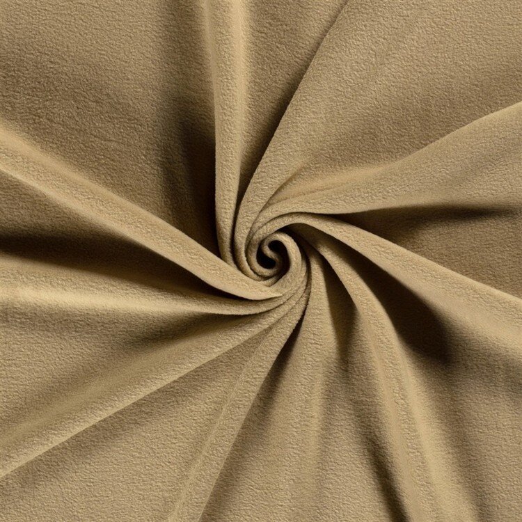 0,7 Meter - Antipilling Fleece *Marie* Uni - kamel