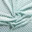 0,8 Meter - Minky Fleece *Marie* Uni - hellmint