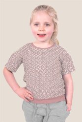 0,9 Meter - Baumwolljersey Kleine Sterntaler - hellgrau