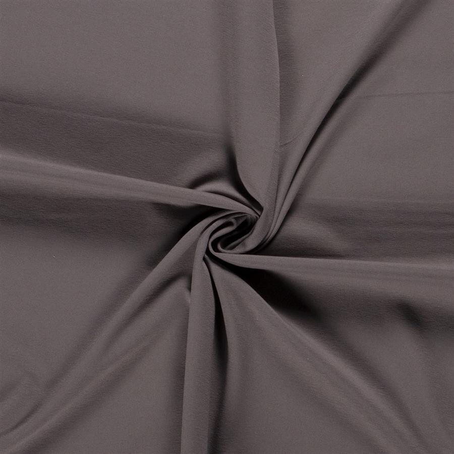 0,7 Meter - Baumwolljersey *Marie* - taupe