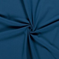 0,6 Meter - Baumwolljersey *Marie* - pfauenblau